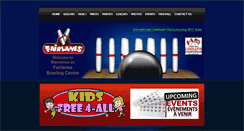 Desktop Screenshot of fairlanesbowling.ca